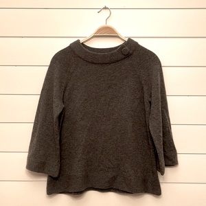 100% Cashmere grey sweater